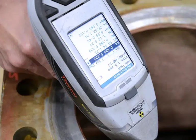 Positive Material Identification - NDE & Pressure Testing